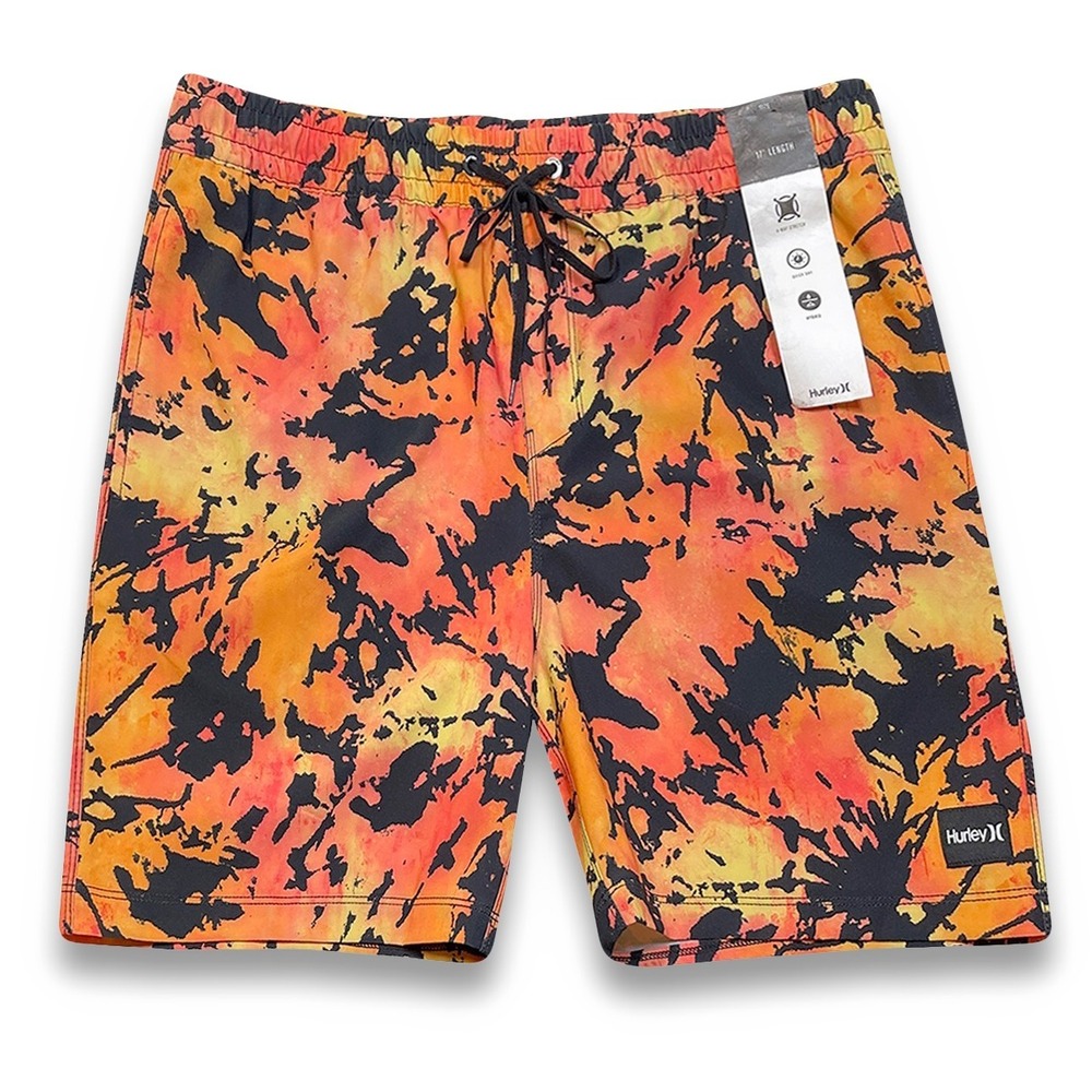 Hurley Cannonball 17" Volley Board Shorts - NWT Mens Large Multi - #44967-G4